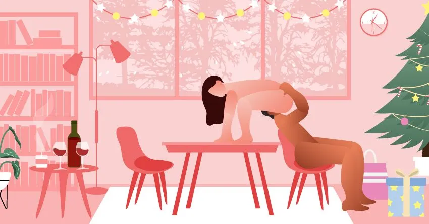 tư thế làm tình dành cho giáng sinh