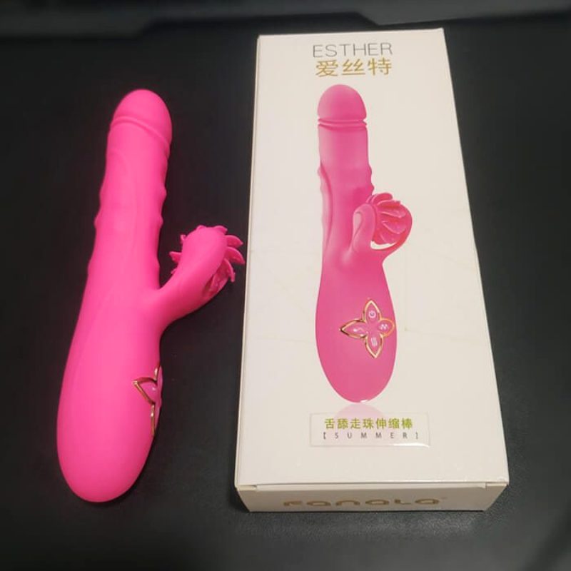 Dương vật giả rung thụt và liếm Esther duong vat gia rung thut va liem esther