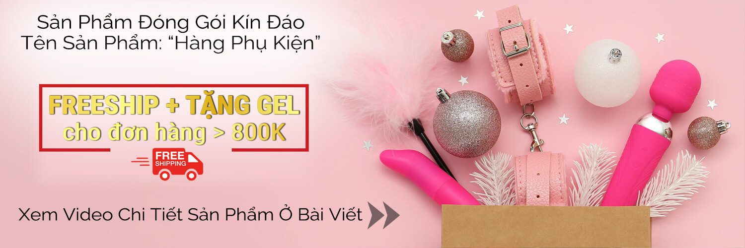 Banner ưu đãi của Shop Tình Ái