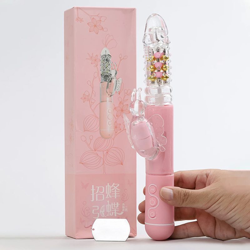 cu gia rung xoay ngoay Pink Butterfly