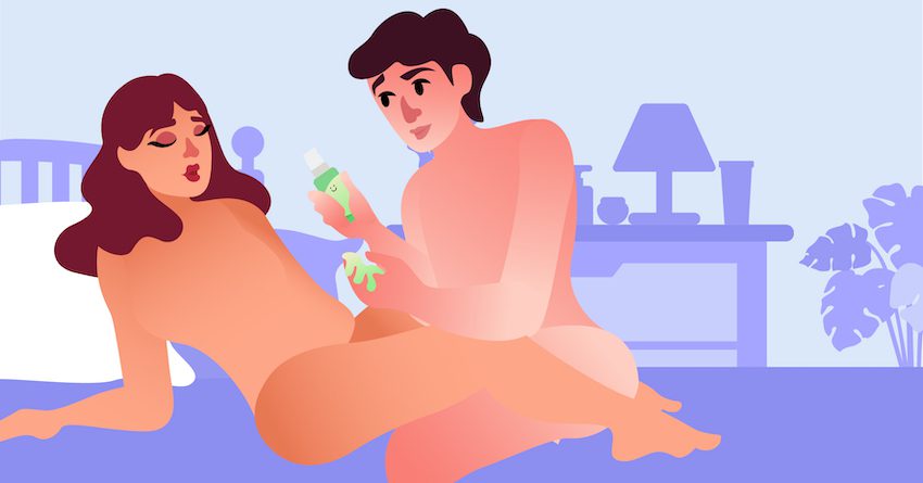 có nên sử dụng dầu em bé làm chất bôi trơn không?