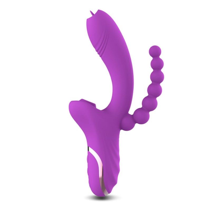 Dương vật giả rung hút liếm Daphne