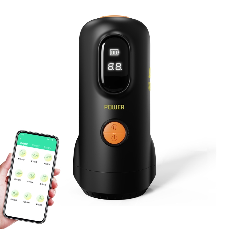 Âm đạo giả rung, co bóp điều khiển app Space Rover